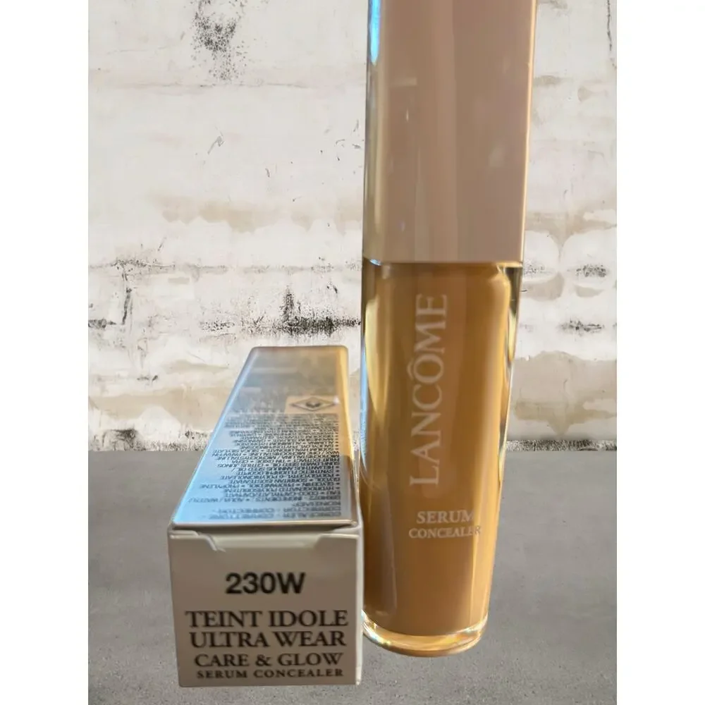 Lancome Teint Idole Ultra Wear Care & Glow Serum Concealer in 230W NIB